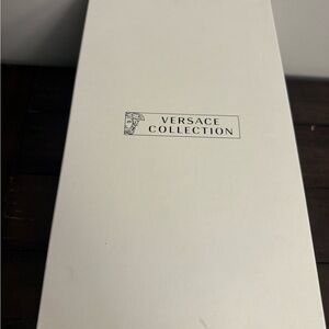 Versace Collection White Shoe Box Only – Original Designer Packaging